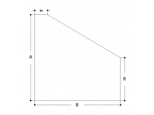 Bordillo en Rampa (con el aterrizaje 3 cm)